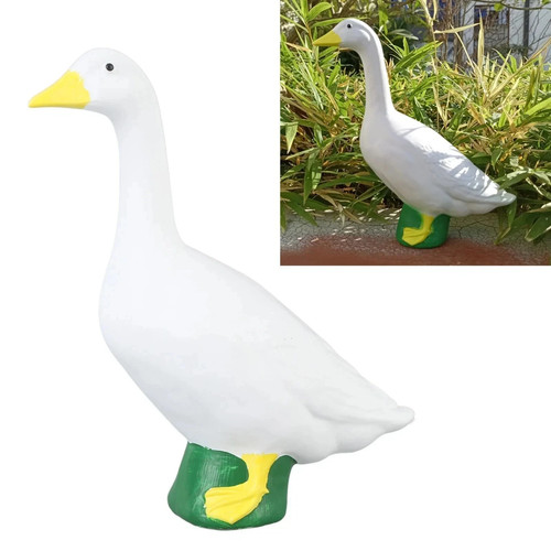 Large white goose - white,